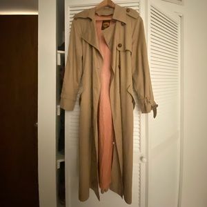 Tan Trench-coat